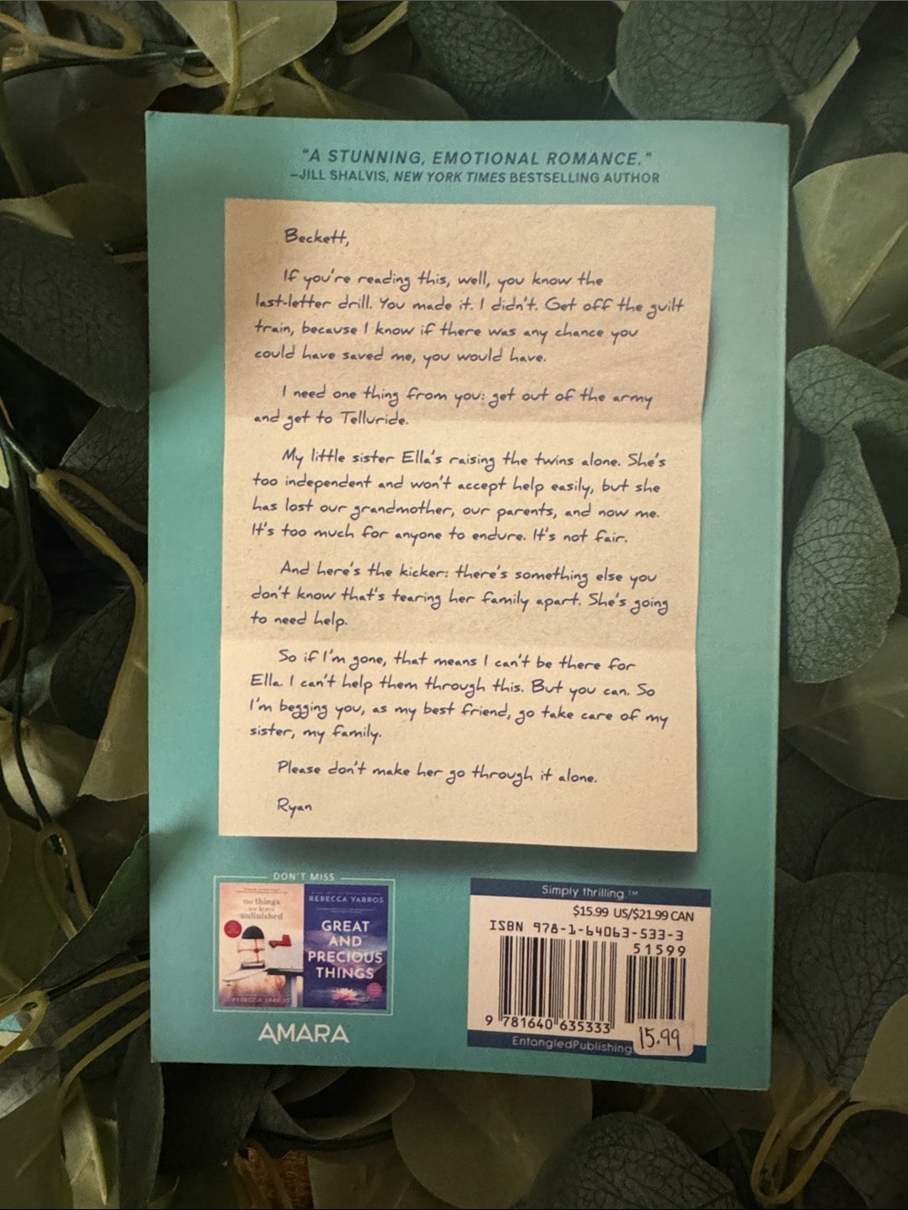 The Last Letter by Rebecca Yarros - Picture 2 of 2
